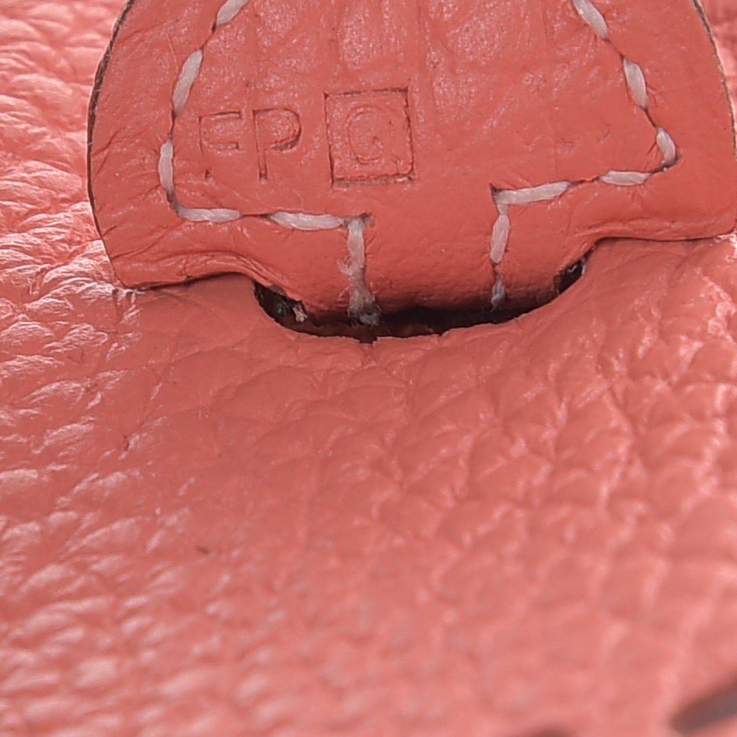Hermes Taurillon Clemence Amazone Evelyne TPM Crevette Rouge Casaque 7 of 8