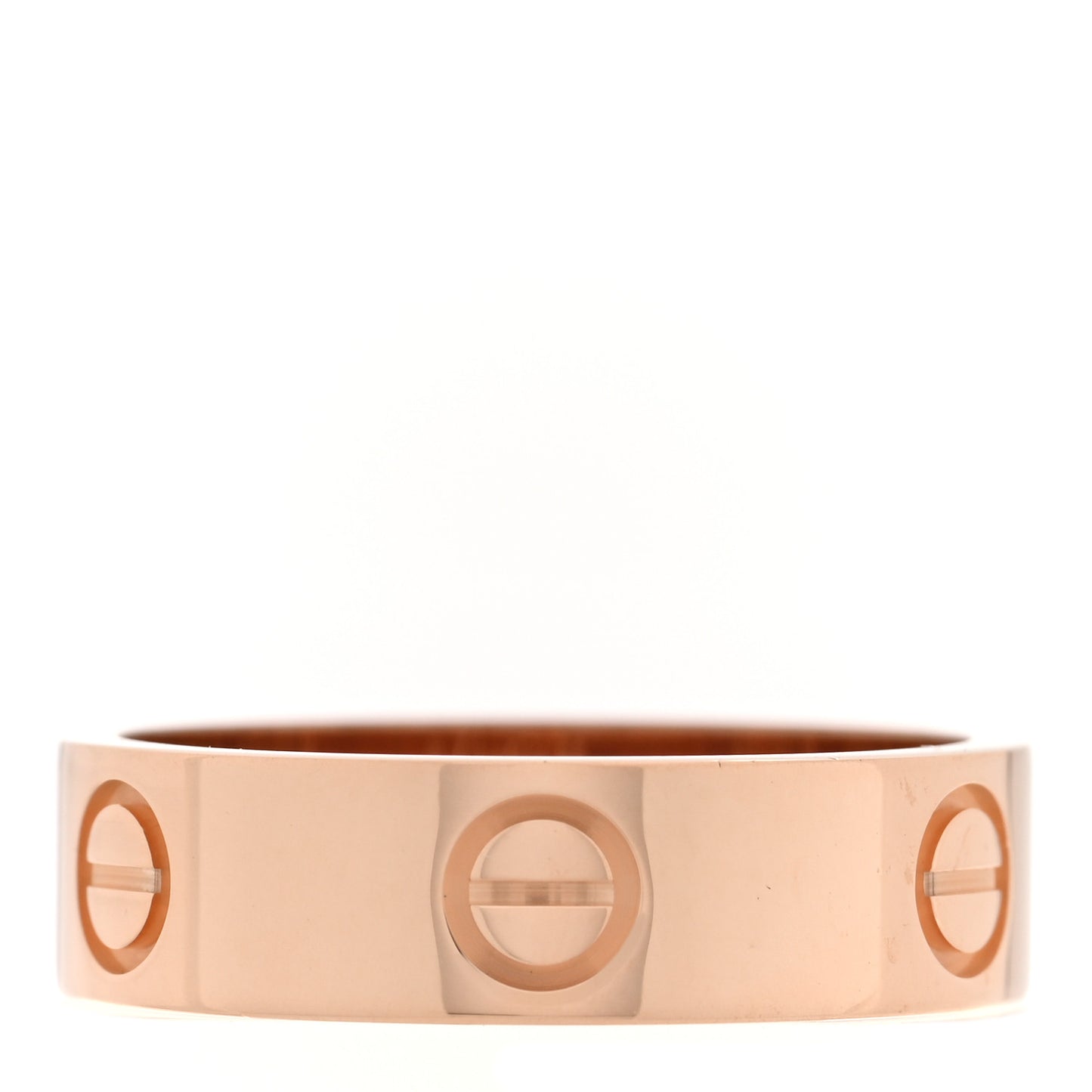 18K Pink Gold 5.5mm LOVE Ring 55 7.25