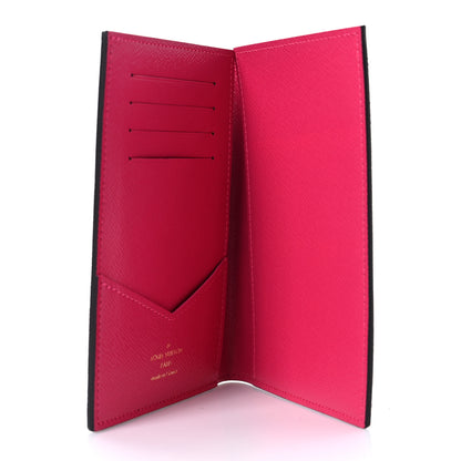 Louis Vuitton Monogram 2021 Christmas Animation Hollywood Passport Cover Fuchsia 5 of 6