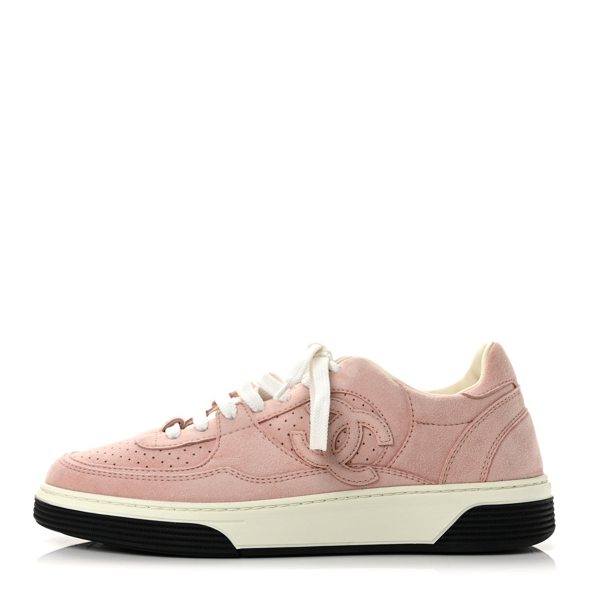 Suede Womens CC Sneakers 38.5 Light Pink