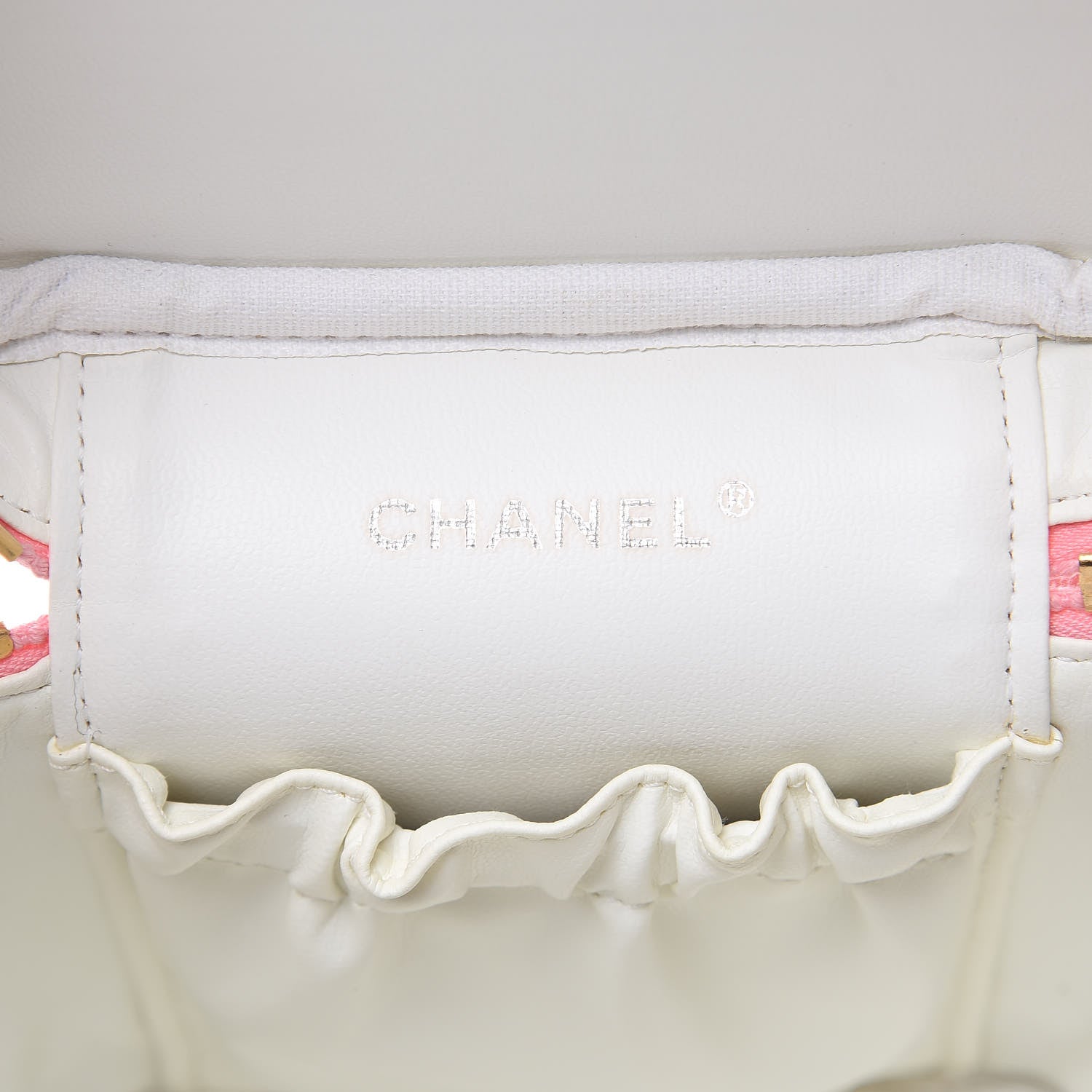Chanel Caviar Vanity Cosmetic Case Pink 6 of 11