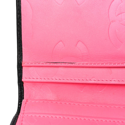 Chanel Calfskin Quilted Cambon Yen Wallet Black 15 of 15