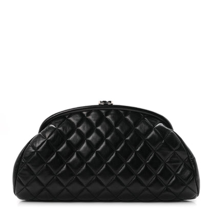 Chanel Lambskin Quilted Timeless Clutch Black 1 of 7