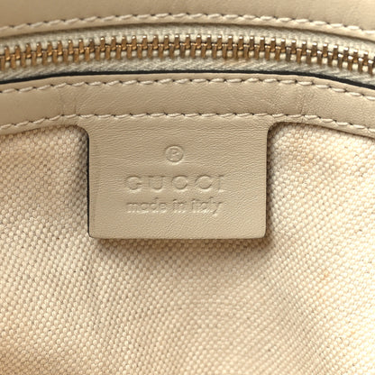 Gucci Monogram Medium Lovely Heart Tote White 6 of 10