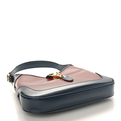 Gucci Boarded Dyana Lux Calfskin Bi-Color Small Jackie 1961 Hobo Mineral Red Blue 4 of 10