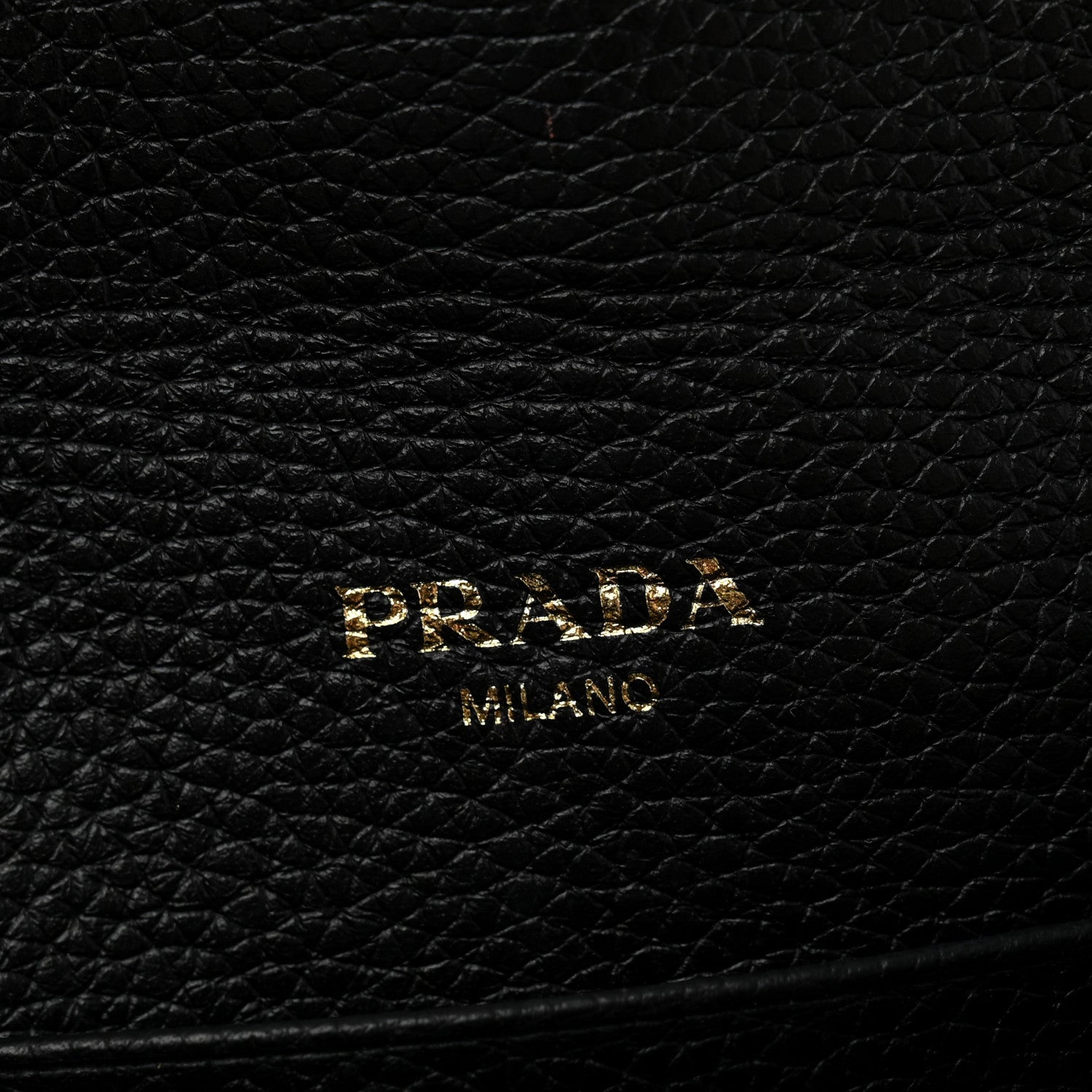 Prada Vitello Grain Envelope Wallet Black 6 of 12