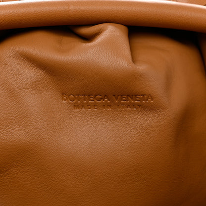 Bottega Veneta Nappa Maxi Intrecciato The Pouch Oversized Clutch Caramel 6 of 9