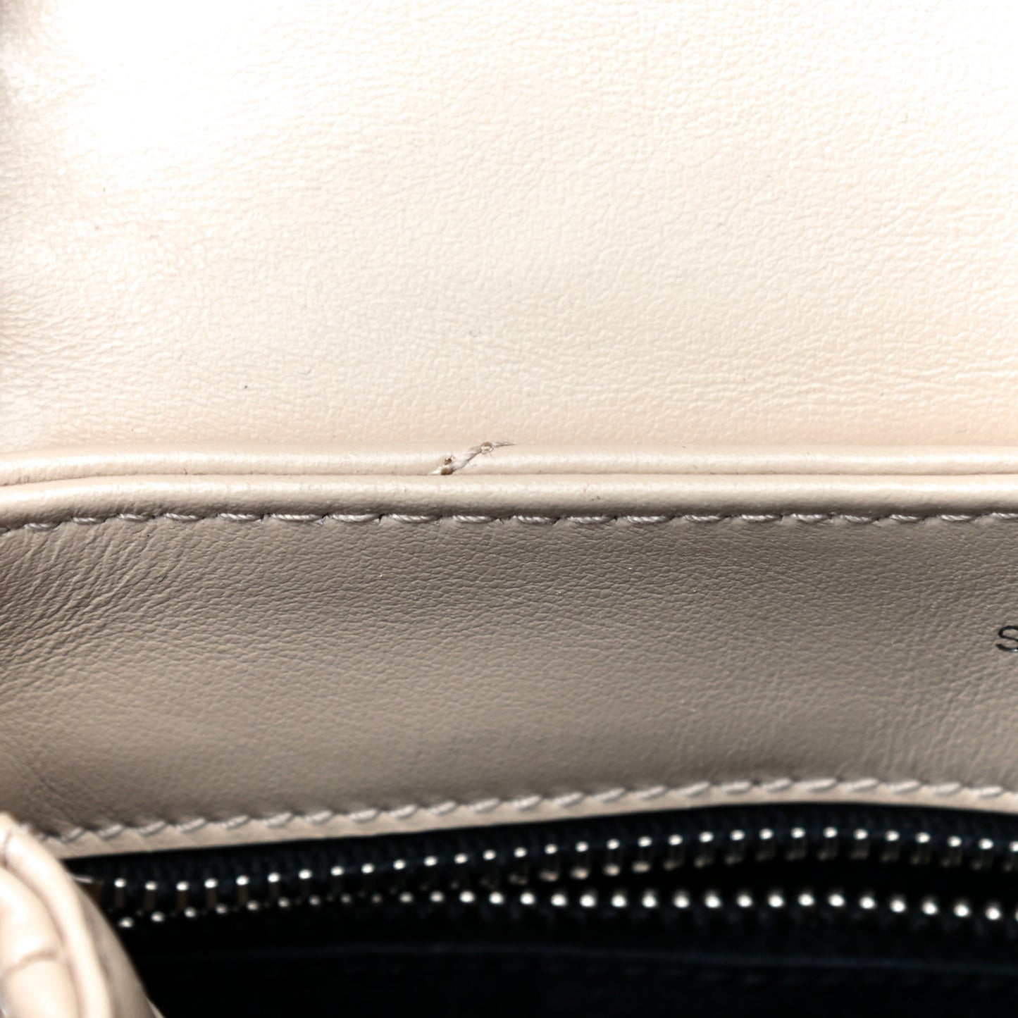 Calfskin Y Quilted Monogram Toy Loulou Crossbody Bag Nude Powder