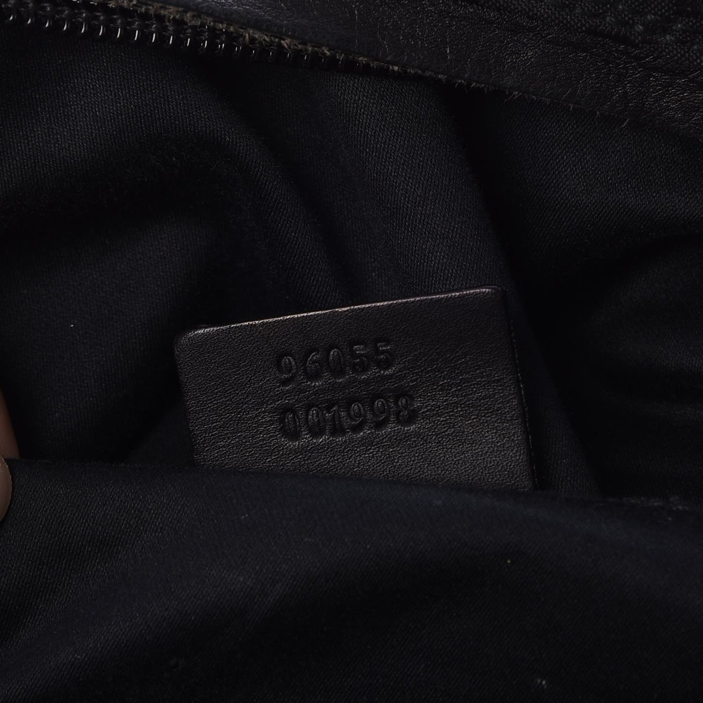 Nylon Monogram Hobo Black