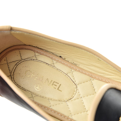 Chanel Lambskin CC Chain Loafers 37 Black 11 of 12