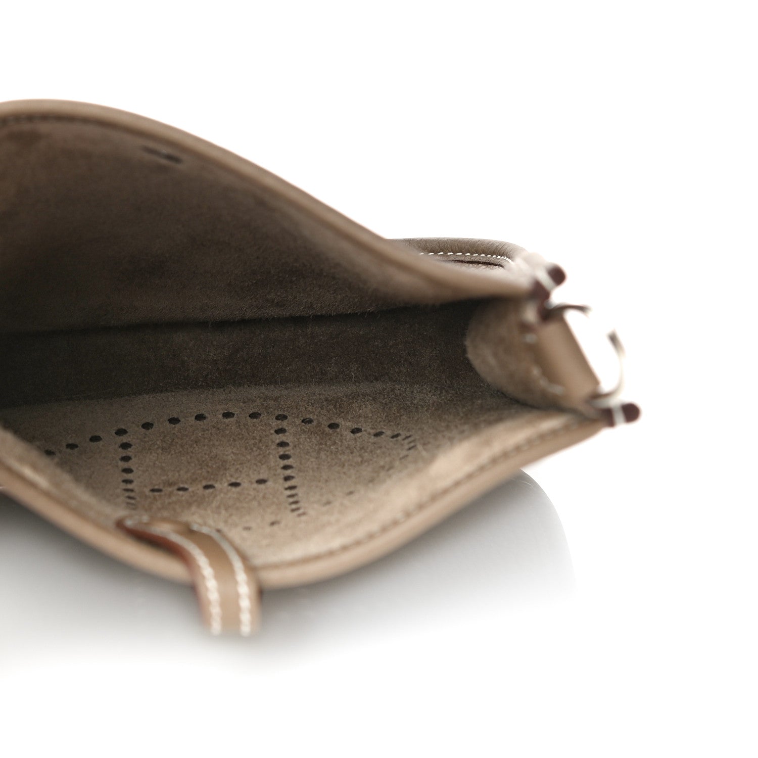 Hermes Taurillon Clemence Evelyne TPM Etoupe 5 of 12