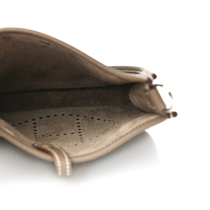 Hermes Taurillon Clemence Evelyne TPM Etoupe 5 of 12