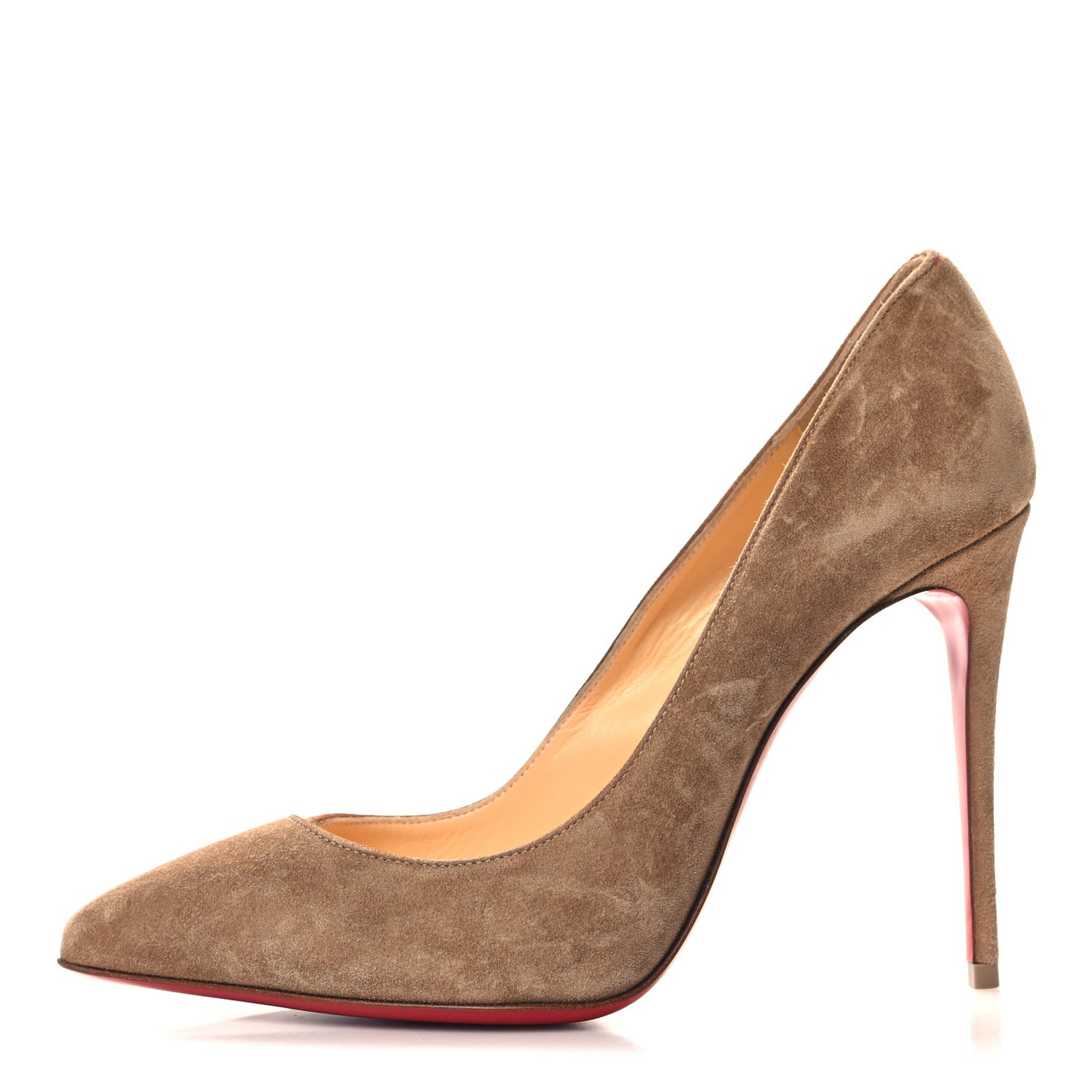 Veau Velours Pigalle Follies 100 Pumps 36.5 Fennec