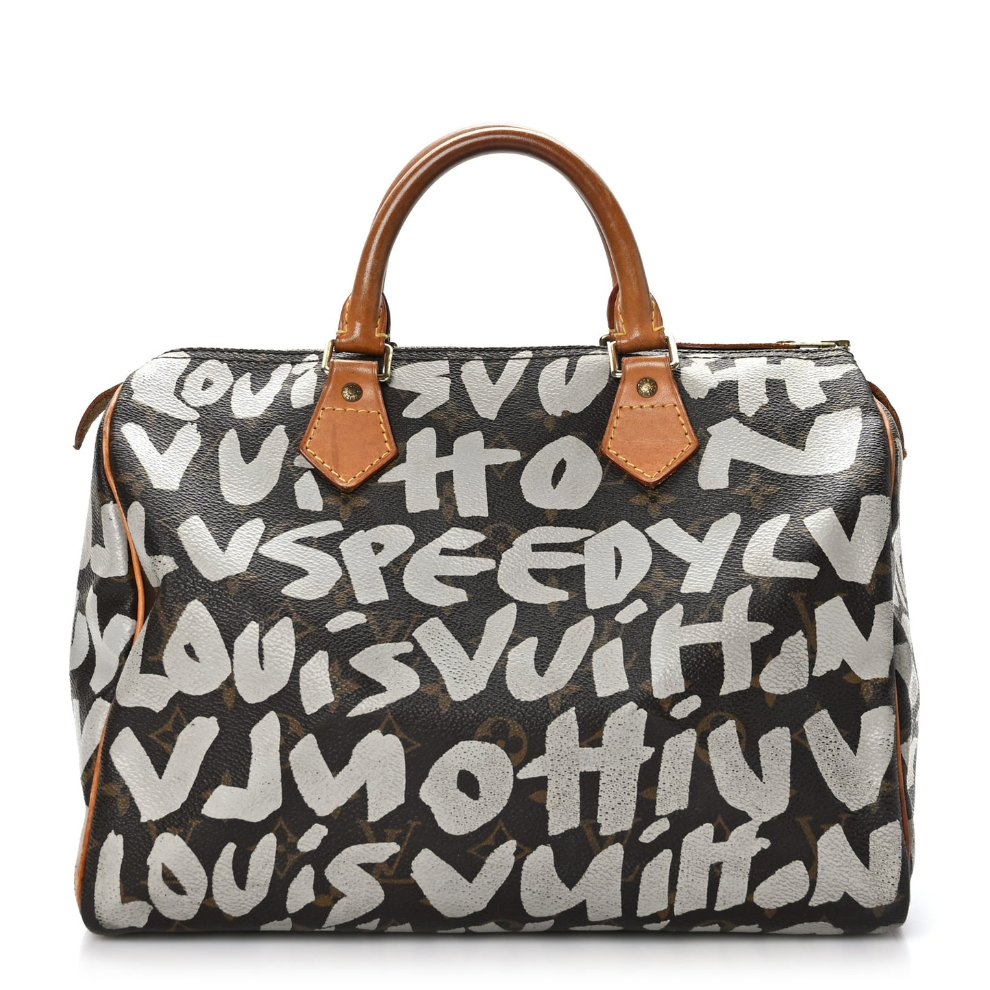 Monogram Graffiti Speedy 30 Silver