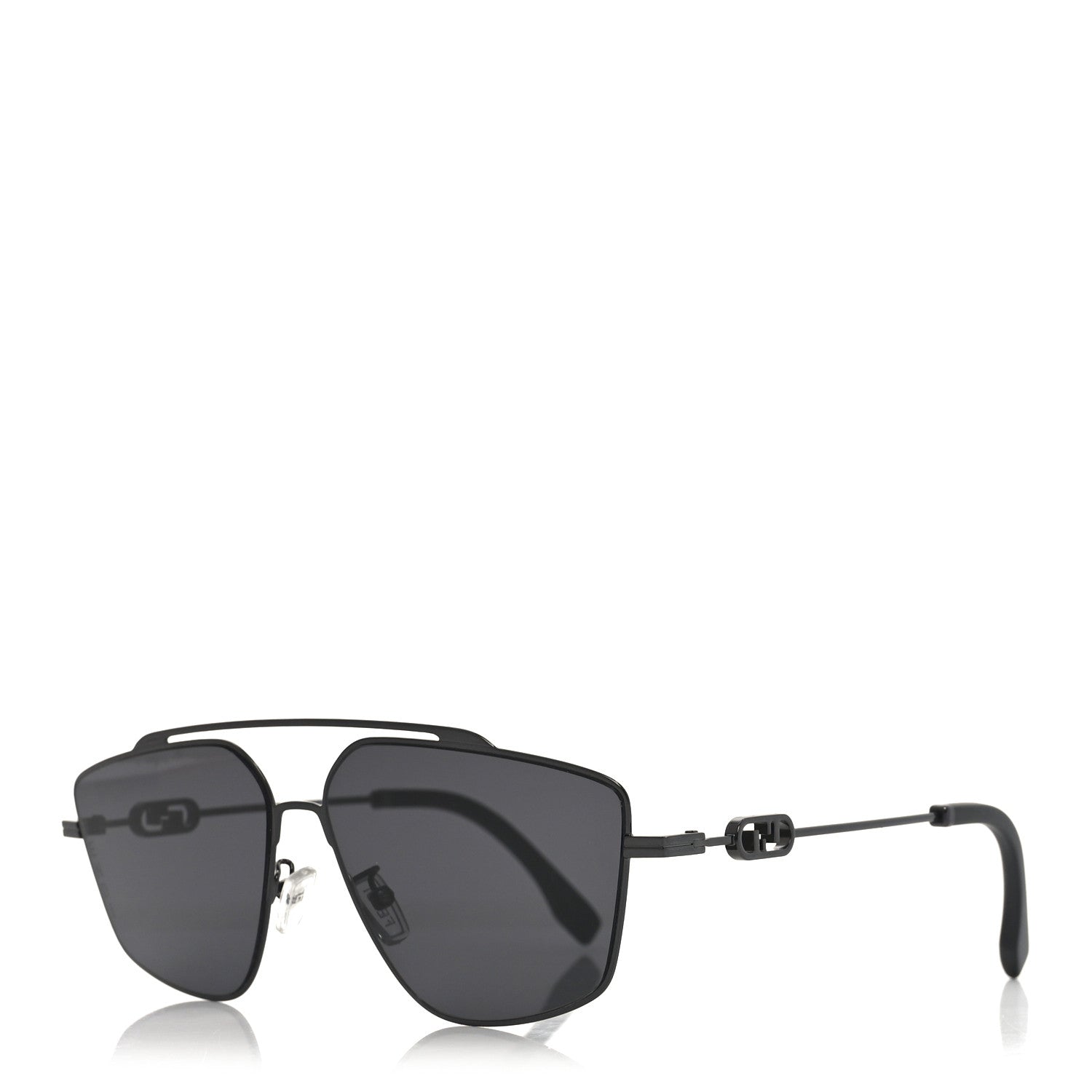 Fendi Metal Fendi O'lock Sunglasses FE40079U Black 1 of 7