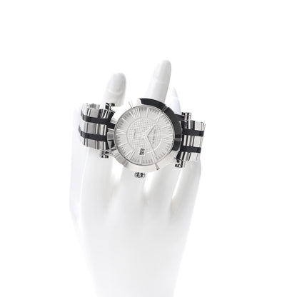 Tiffany Stainless Steel Rubber 42mm Atlas Automatic Watch 2 of 6