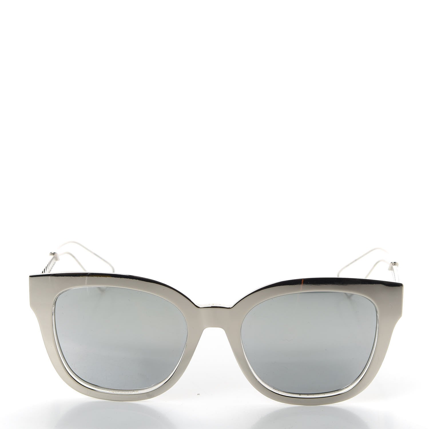 Christian Dior Metal Diorama 1 Sunglasses Silver 2 of 6