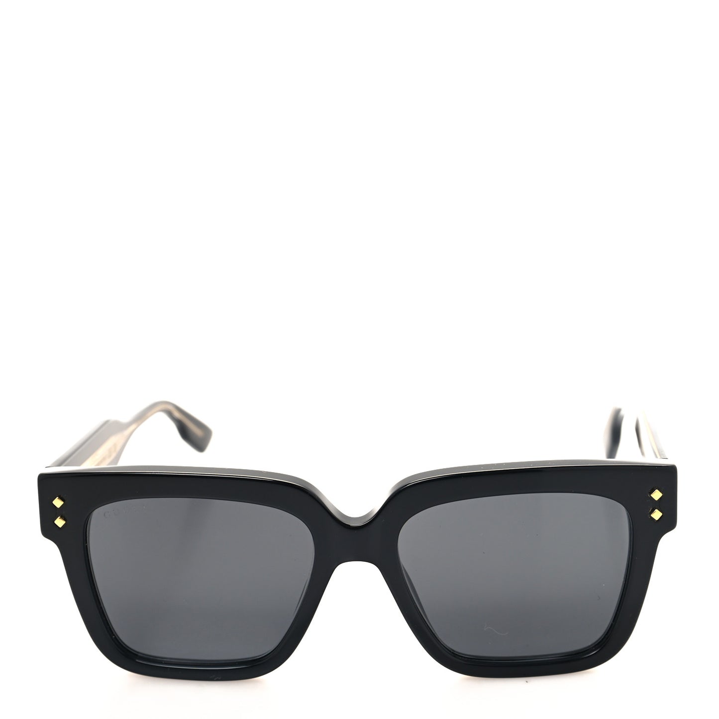 Acetate Square Frame Sunglasses GG1084S Black