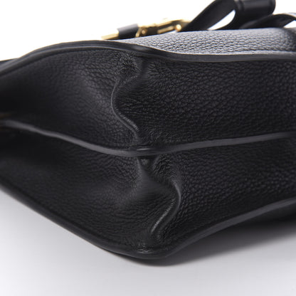 Chloe Grained Calfskin Medium Aby Day Shoulder Bag Black 9 of 10