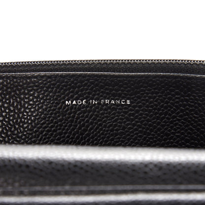 Chanel Caviar Quilted Wallet On Chain WOC Black 6 of 9