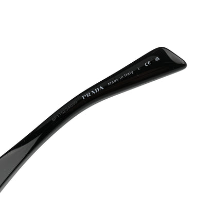 Prada Acetate Oval Sunglasses SPR A20 Black 6 of 9