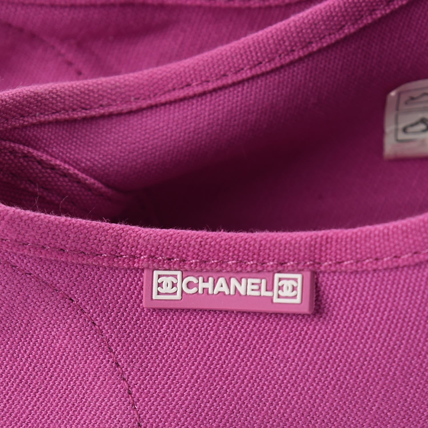 Chanel Fabric Low Top Sneakers 40 Pink 11 of 11