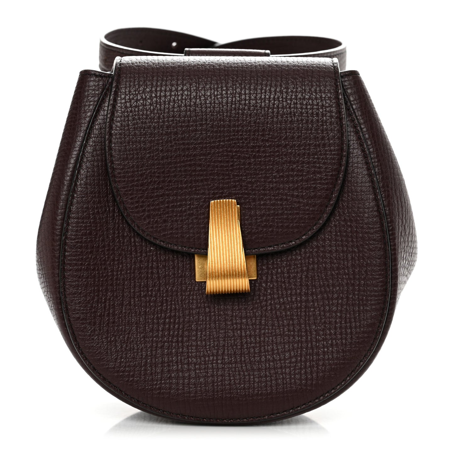 Palmellato Calfskin Rounded Belt Bag Oxblood