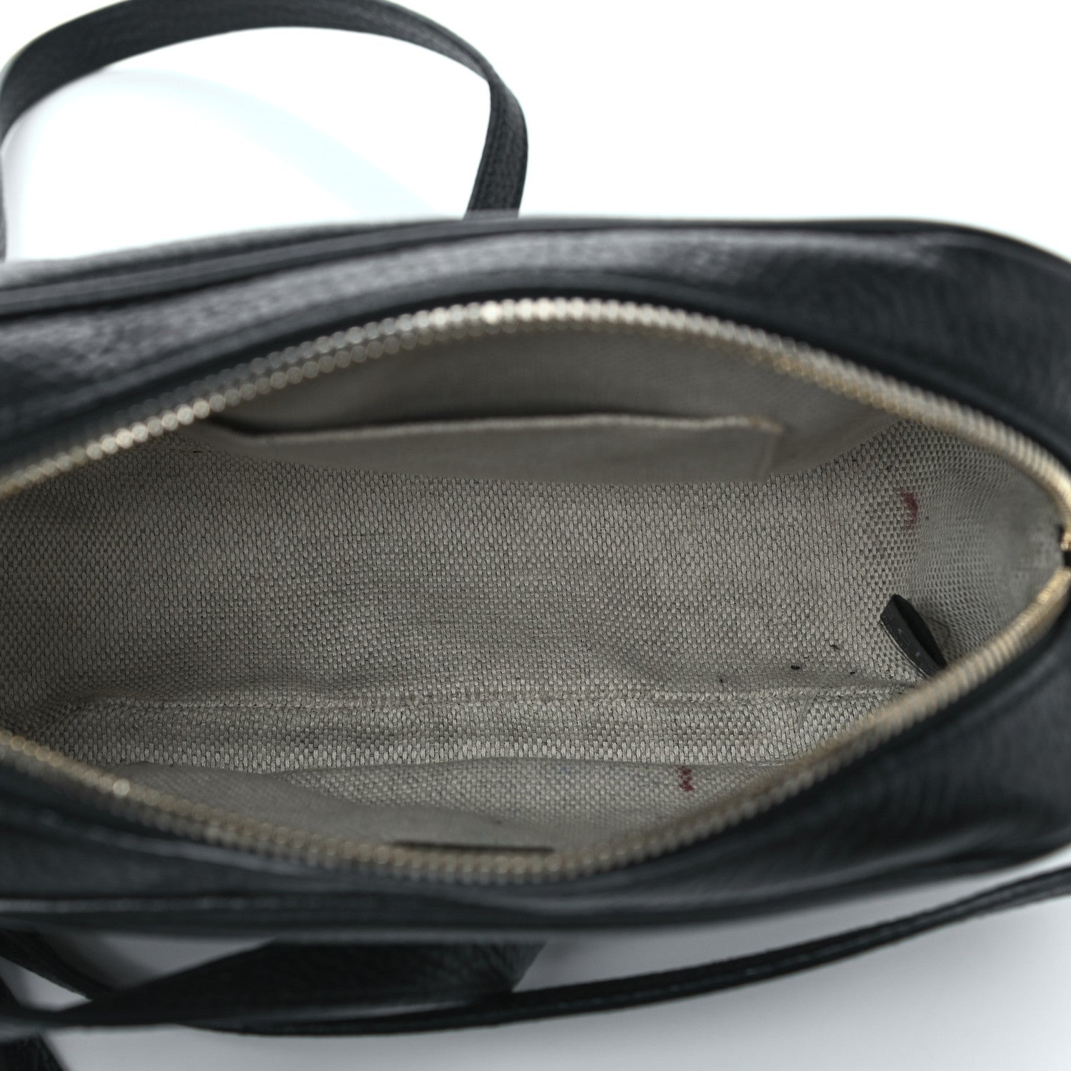 Gucci Pebbled Calfskin Small Soho Disco Bag Black 6 of 16