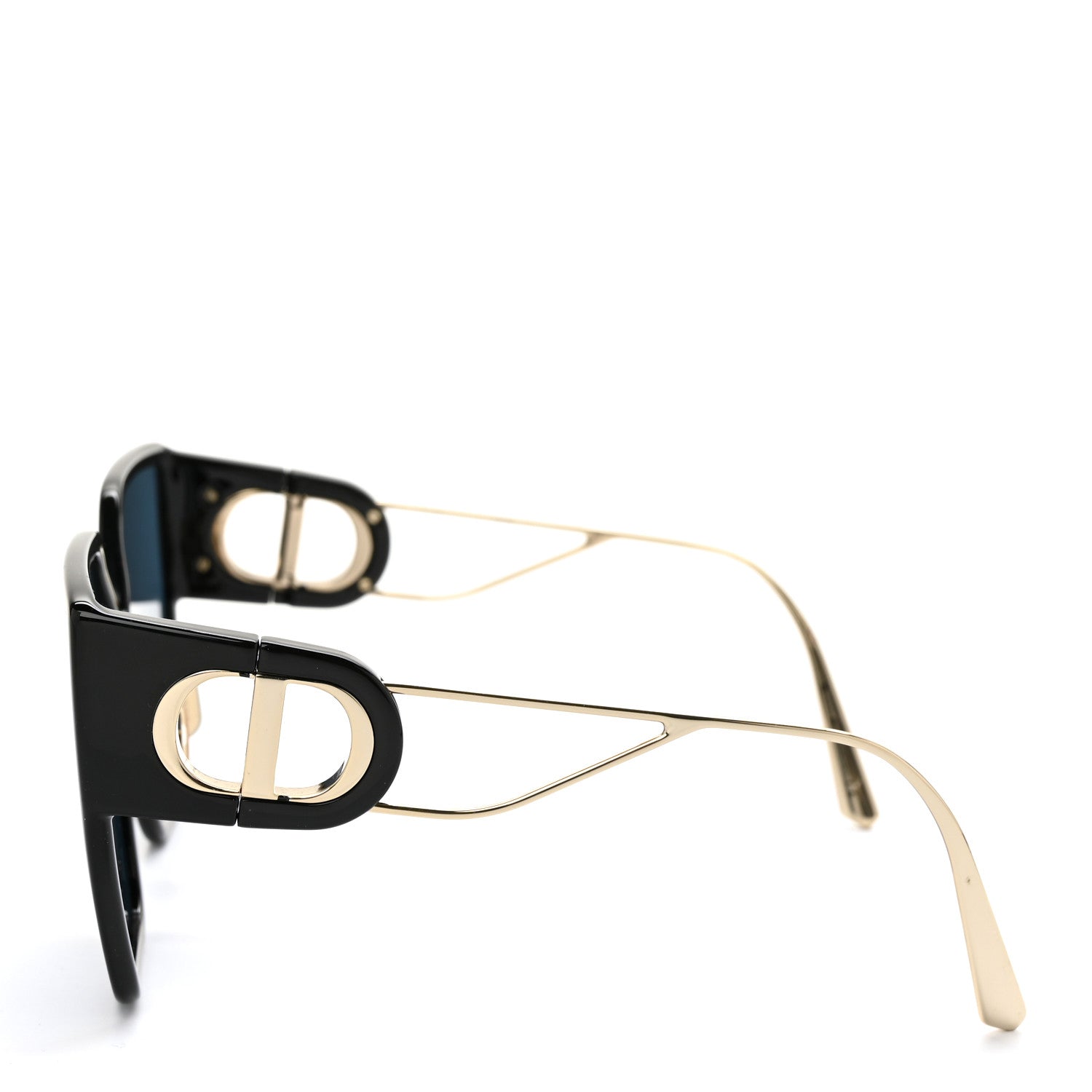 Christian Dior Rectangular 30 Montaigne 1 Sunglasses Black 3 of 8