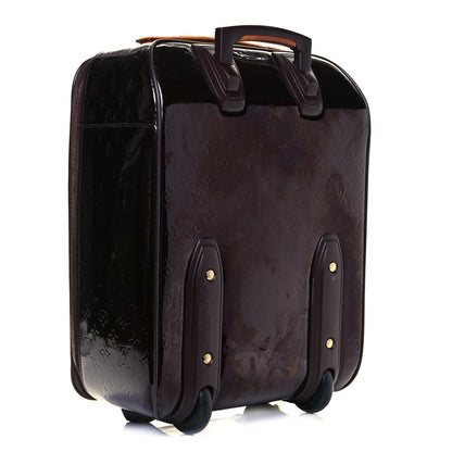 Louis Vuitton Vernis Pegase 45 Rolling Luggage Amarante 2 of 23