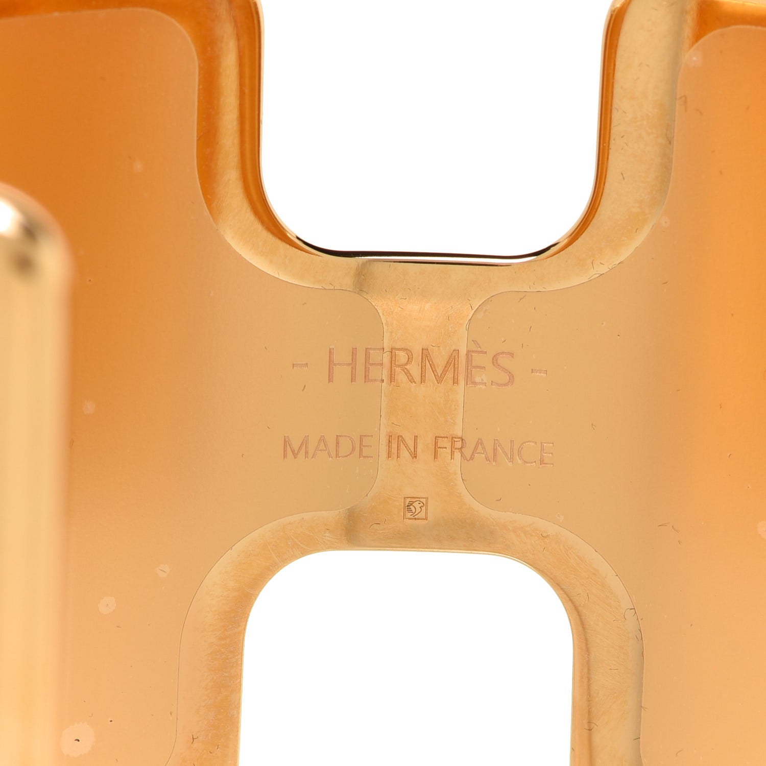 Hermes Lizard Olympe Cuff Bracelet Ombre 4 of 5