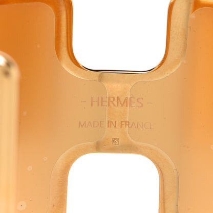 Hermes Lizard Olympe Cuff Bracelet Ombre 4 of 5