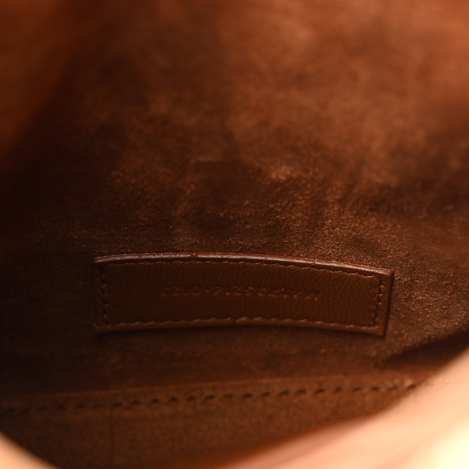Saint Laurent Smooth Calfskin Le 5 A 7 Vertical Hobo Brown Gold 7 of 11