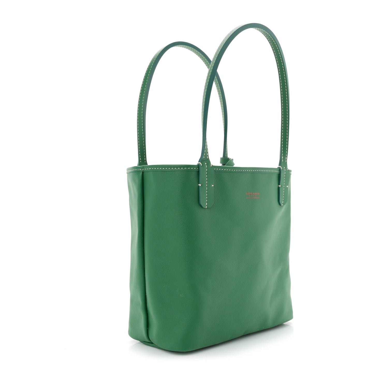 Goyardine Reversible Mini Anjou Green