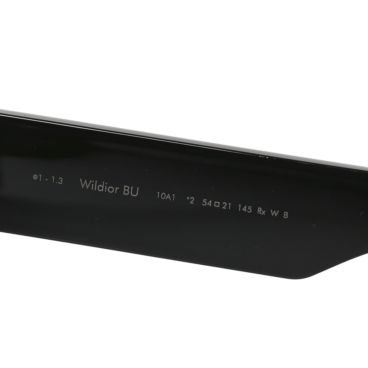 Acetate Wildior BU Sunglasses Black