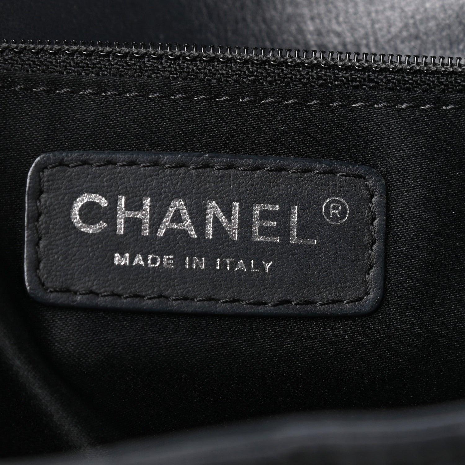 Chanel Lambskin Quilted Large Around Pockets Flap Black 6 of 9