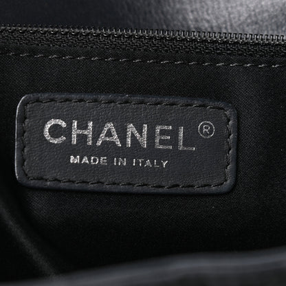 Chanel Lambskin Quilted Large Around Pockets Flap Black 6 of 9