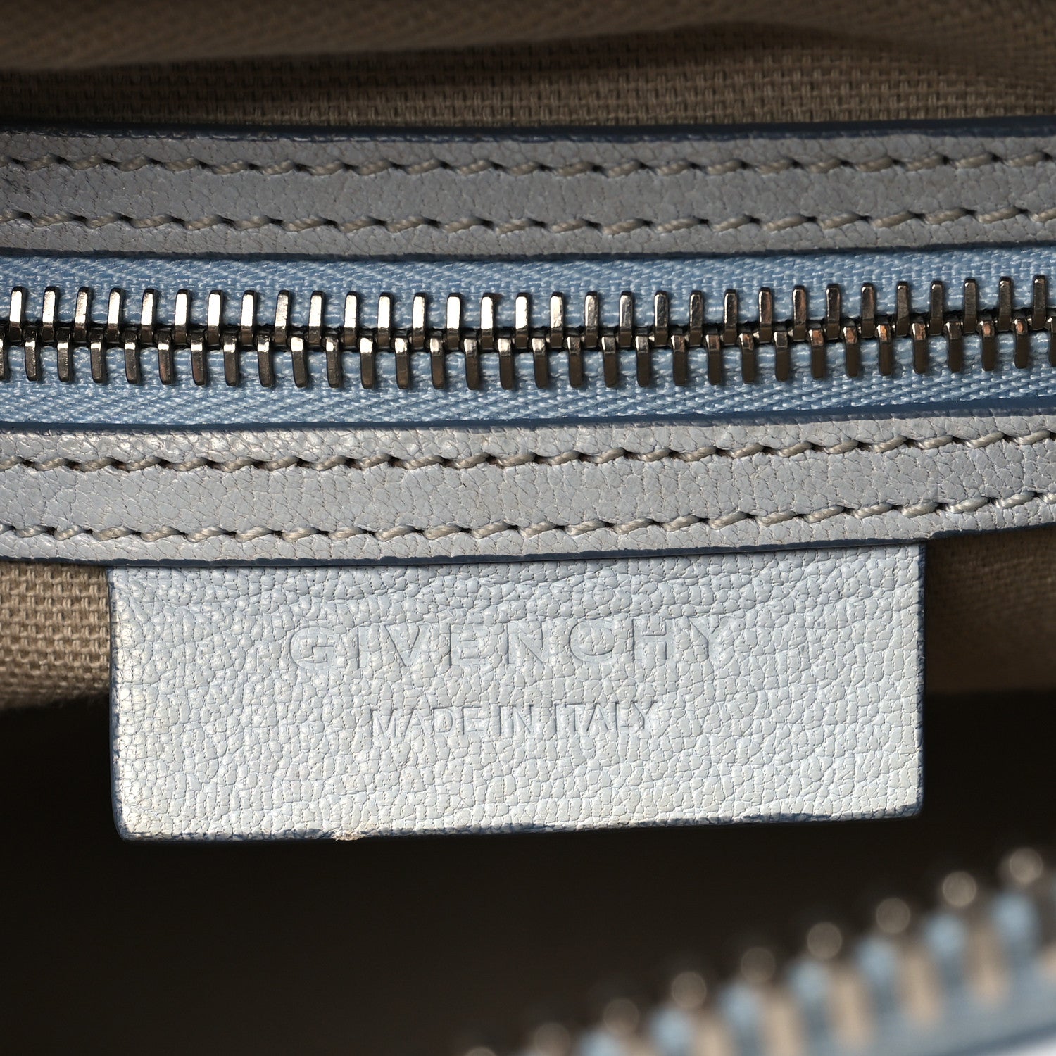 Givenchy Sugar Goatskin Small Antigona Pale Blue 6 of 13
