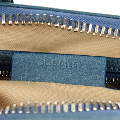 Givenchy Sugar Goatskin Mini Antigona Mineral Blue 7 of 7