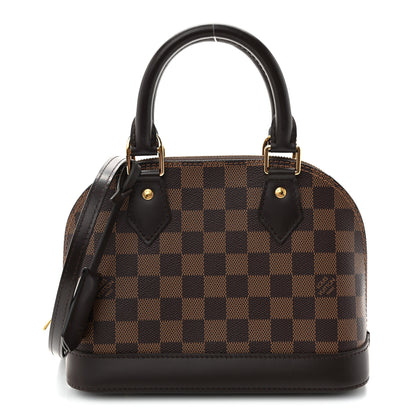 Louis Vuitton Damier Ebene Alma BB 1 of 9