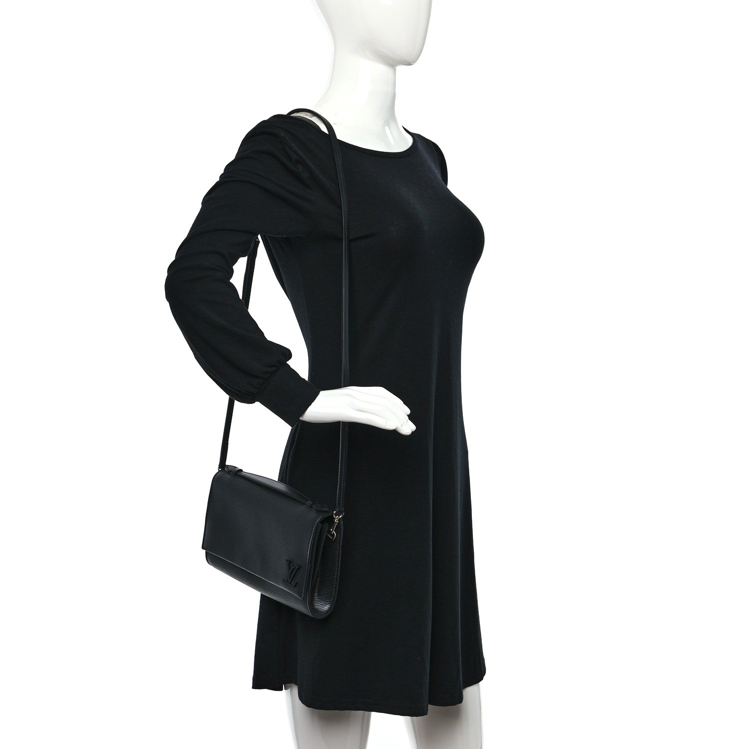 Louis Vuitton Epi Clery Black 2 of 9