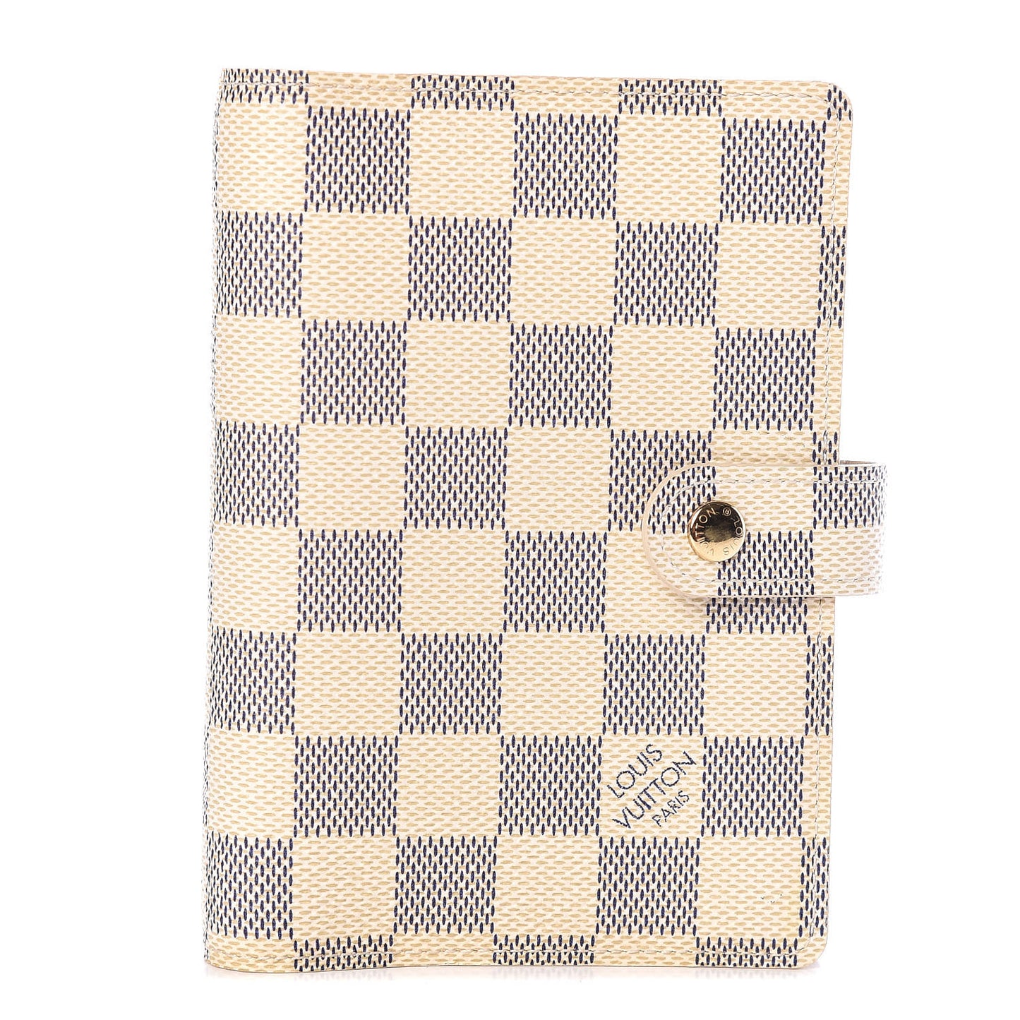 Damier Azur Small Ring Agenda Cover
