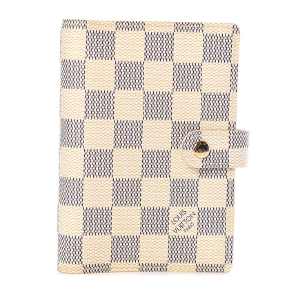 Louis Vuitton Damier Azur Small Ring Agenda Cover 1 of 9
