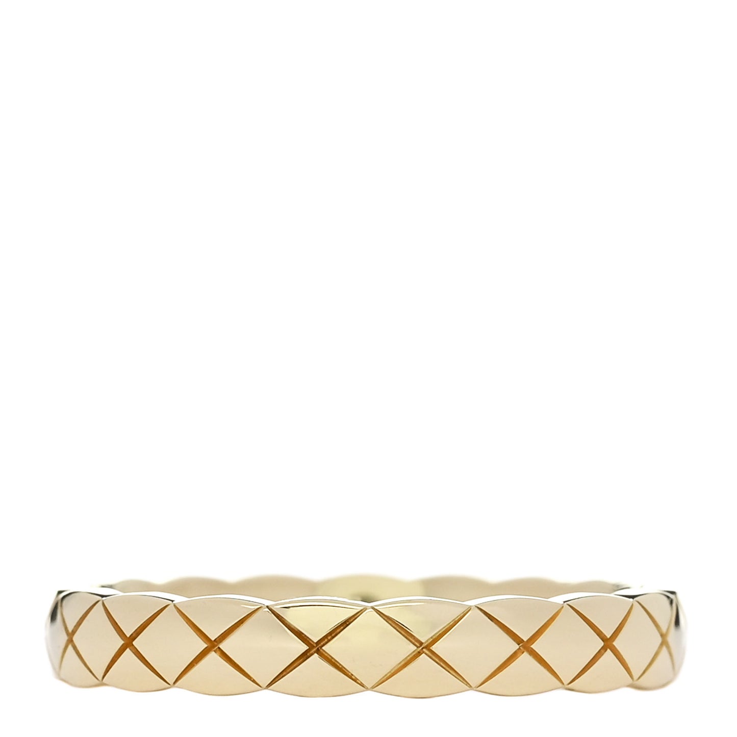 18K Yellow Gold Mini Coco Crush Ring 56 7.5