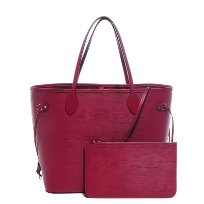 Louis Vuitton Epi Neverfull MM Fuchsia 1 of 8