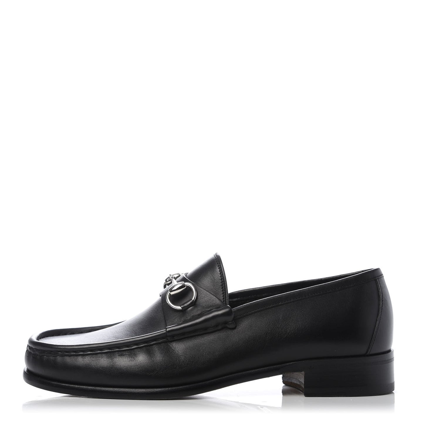 Calfskin Mens 1953 Horsebit Loafers 8.5 Black
