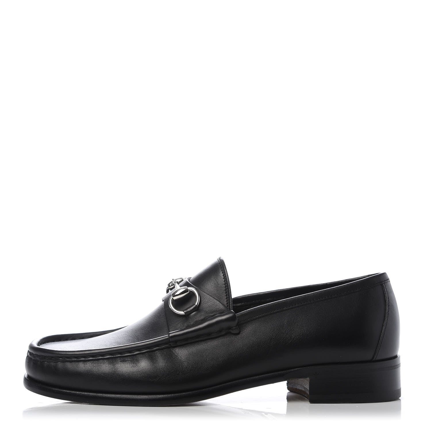 Gucci Calfskin Mens 1953 Horsebit Loafers 8.5 Black 1 of 11
