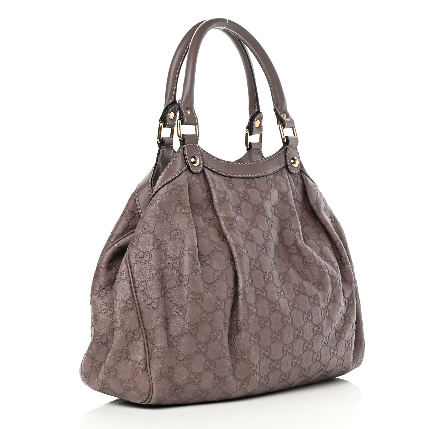 Gucci Guccissima Signature Medium Sukey Tote Old Mauve 3 of 17