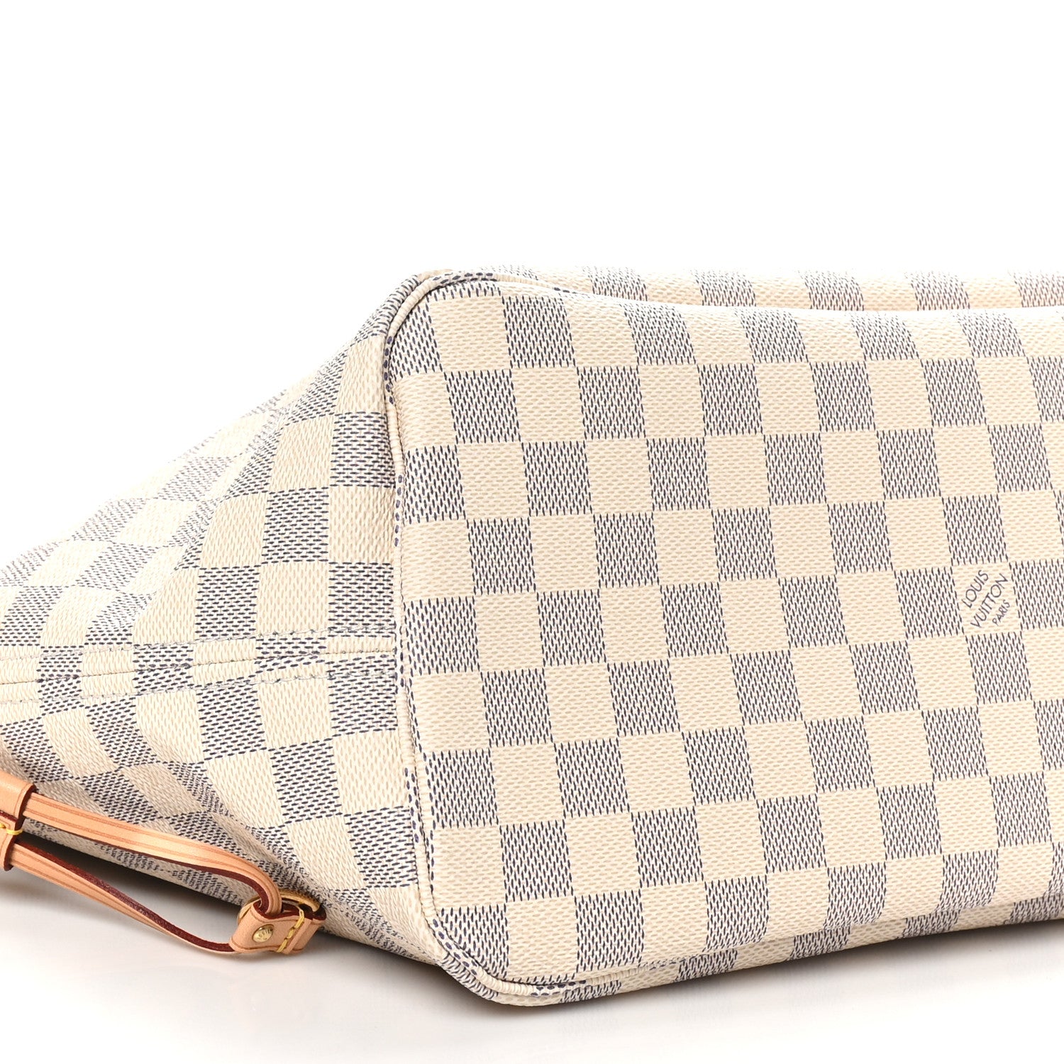 Louis Vuitton Damier Azur Neo Neverfull MM Rose Ballerine 9 of 10