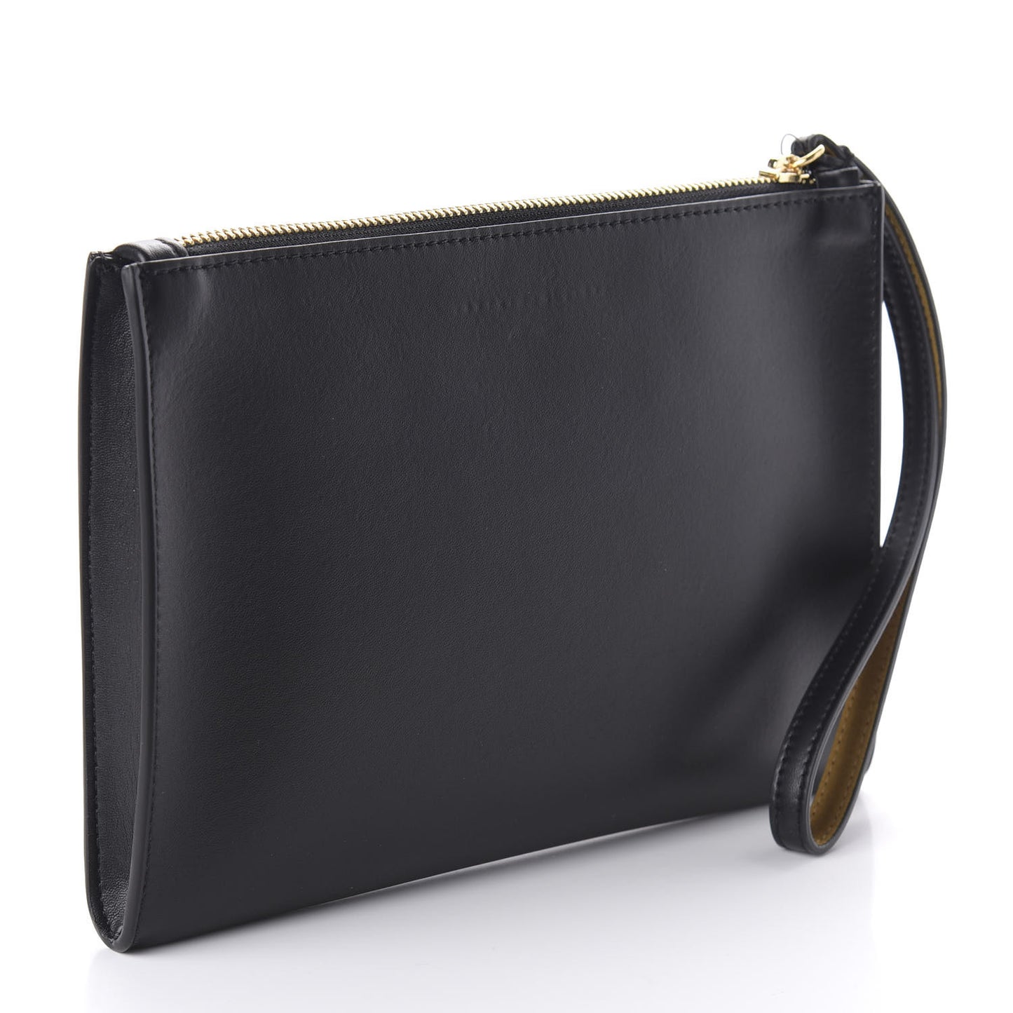 Alter Nappa Perforated Logo Pouch Black